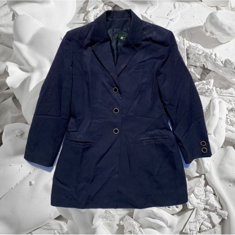 🪁 TRUE VINTAGE RARE NAVY CARVEN JACKET
Made in France